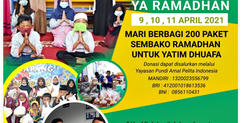 Ramadhan 144H Bantuan Yatim Dhuafa Sembako
