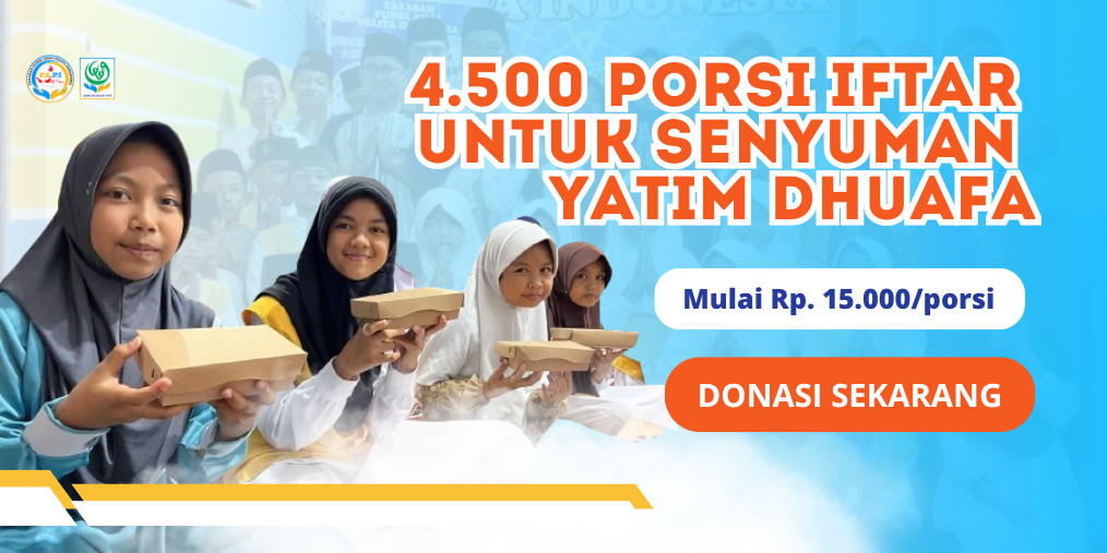 Berbagi 1500 Porsi Iftar untuk Yatim dan Dhuafa