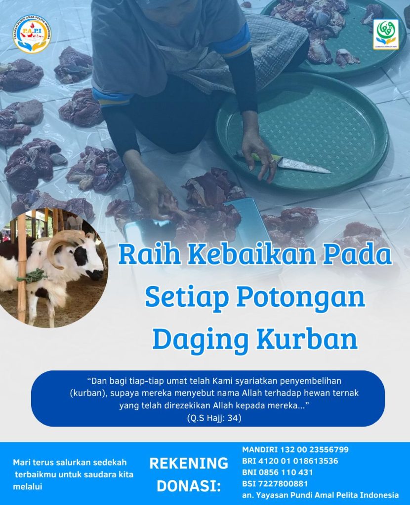 Raih Kebaikan pada Setiap Potongan Daging Kurban