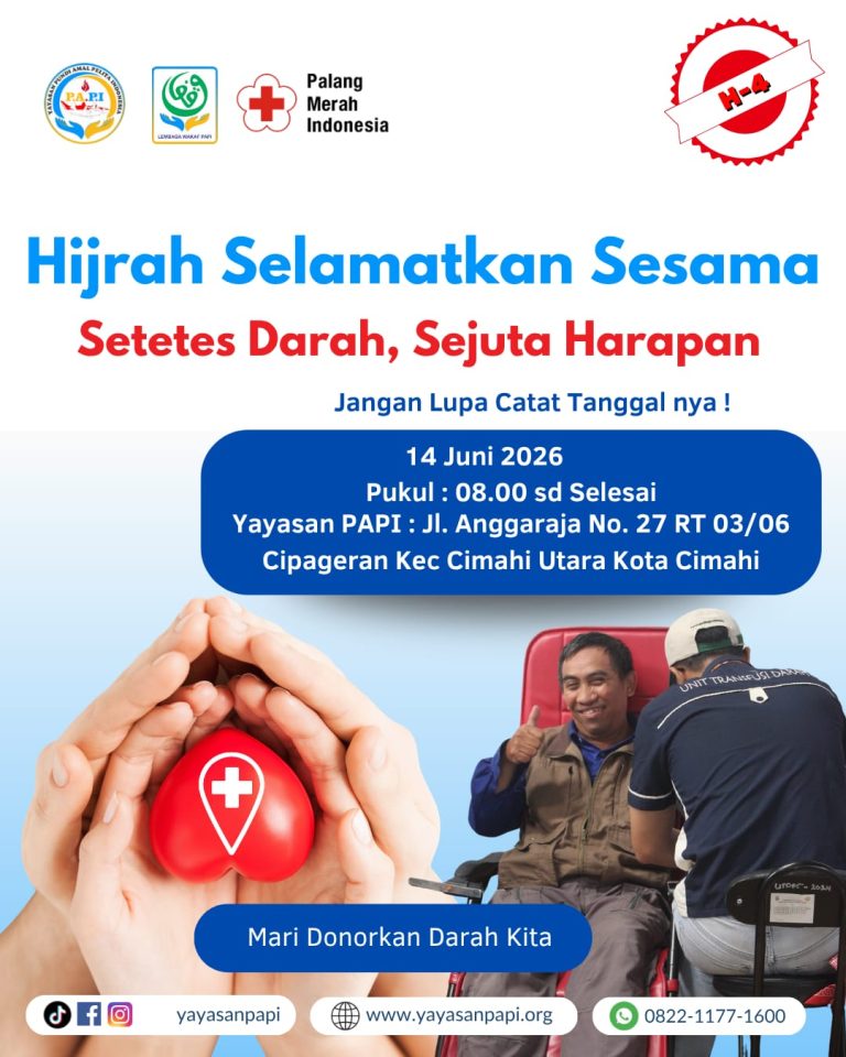 Apakah Satu Tetes Darahmu Mampu Mengukir Sedekah Jariyah Terindah di Tahun Baru Islam Nanti?