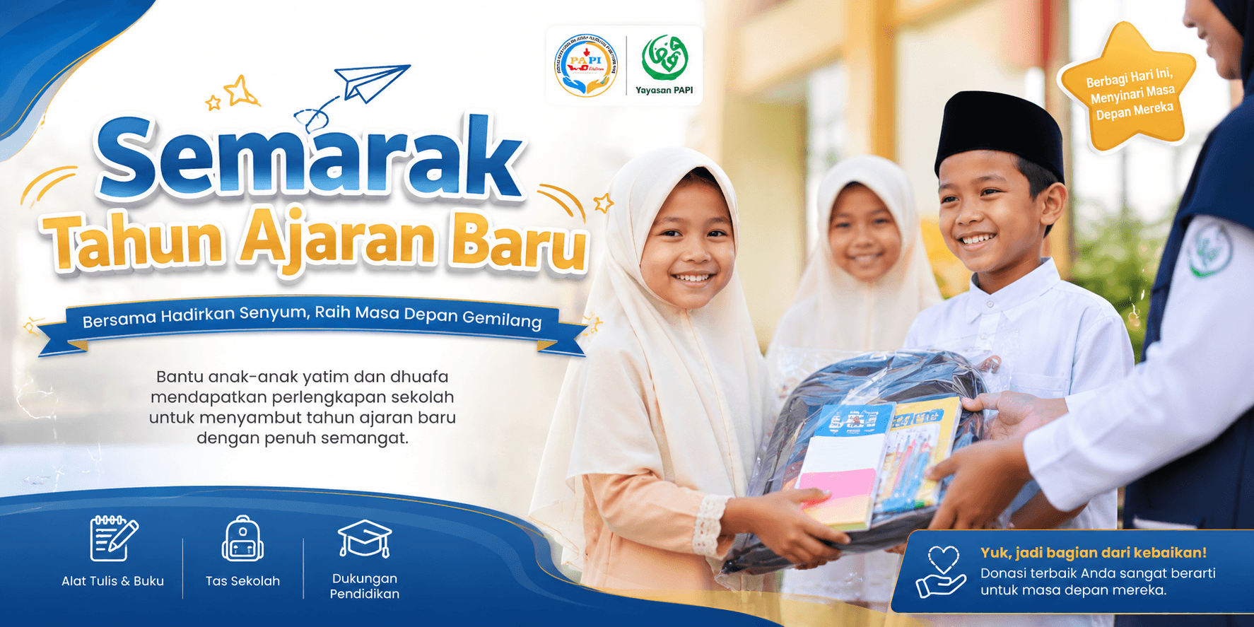 Berbagi 1500 Porsi Iftar untuk Yatim dan Dhuafa